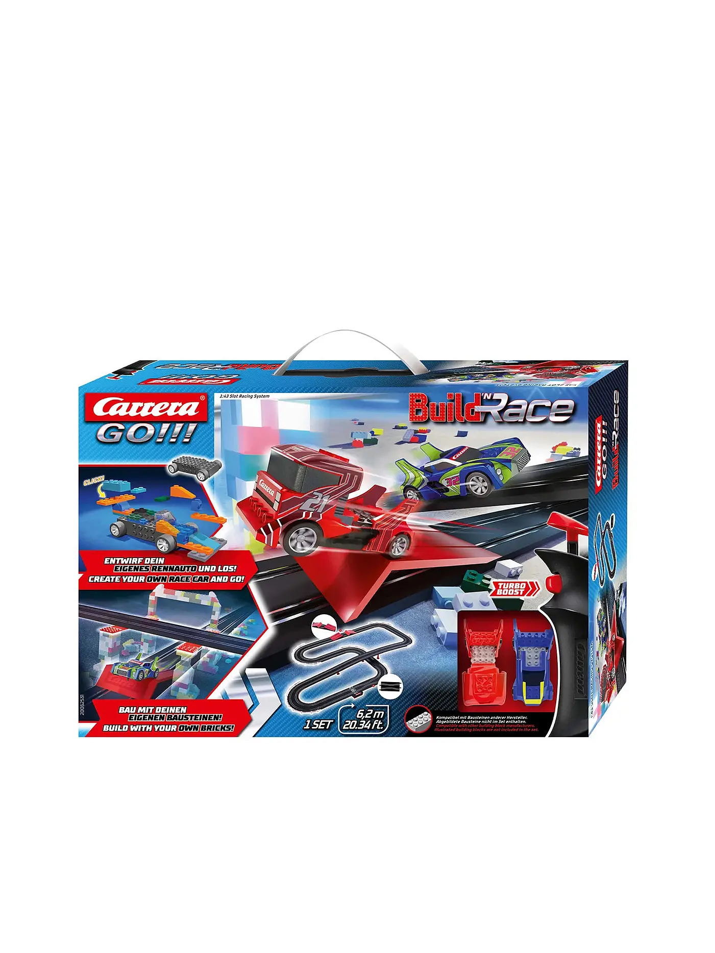 CARRERA | Build'n Race - Racing Set 6.2 | 